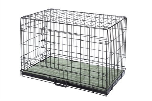 Confidence Pet Deluxe 30 2 Door Dog Cage Crate with Bed Medium