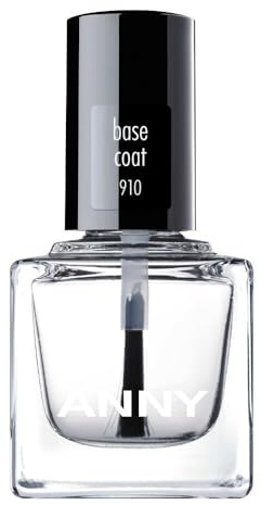ANNY Base Coat - Base Coat für eine lange Haltbarkeit und Schutz der Nägel vor Verfärbungen - 15 ml