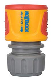 Hozelock Ltd 2075 6002 HOZELOCK Standard Soft Touch Waterstop Connector, Multi-Colour