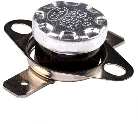 U-K KSD301, interruttore di temperatura da 40 gradi, 10 A, normalmente aperto, termostato bimetallico KSD3010 C ~ 350 C, controllo della temperatura, utile e pratico