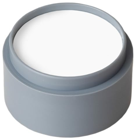 Grimas - Maquillaje al agua pure, A001, color blanco, 15 ml (2060200001)