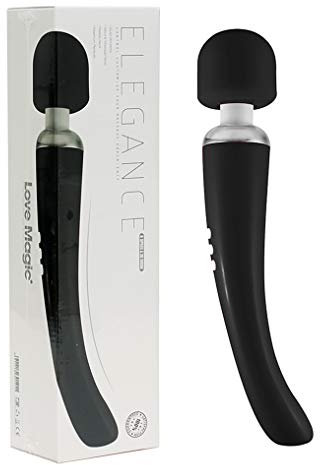 Love Magic – Elegance Magic Wand avec 8 vitesses & 20 Programmes – Rechargeable – Léger – Silencieux – Sans Fil – Divers Couleurs