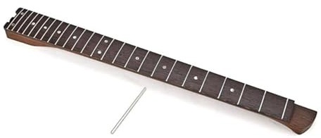 professionell gitarrhals 25 Fret Guitar Bridge Neck Headless Maple Wood Electric Instrument Guitar Neck