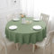 Romanstile Tischdecke rund 140 cm grün Oster und Frühing abwaschbar und wasserabweisend Tischtuch Tischwäsche Table Cloth für Party,Balkon,Esszimmer,Garten,Outdoor,Draußen