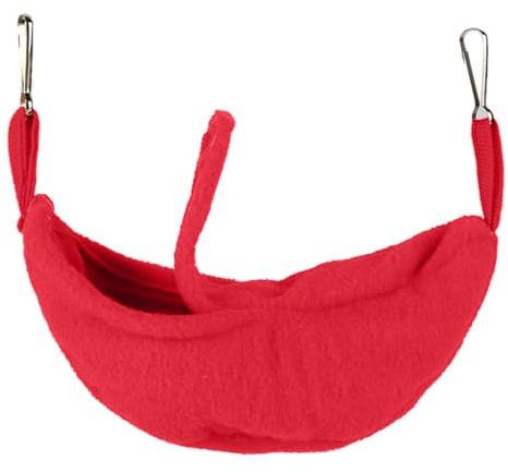 Nascondiglio per criceti, letto a forma frutta, calda amaca sospesa per piccoli animali, criceti nani, altalena, gioco, sonno, nascondiglio, casa per criceti nani, frutta per gabbia, porcellini