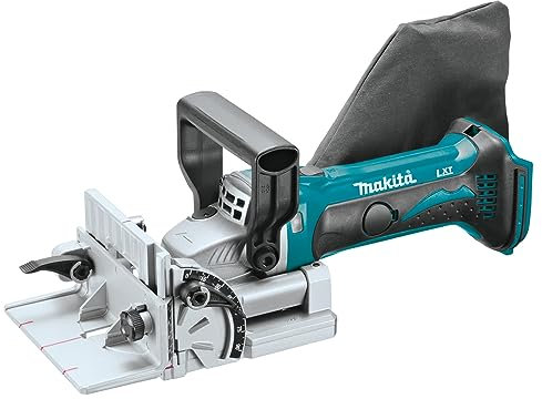 Makita DPJ180Z Akku-Nutfräse 18 V (ohne Akku, ohne Ladegerät), 11,4 cm L x 8,9 cm W x 40 cm H