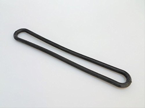 20 x Gummi-Spannring schwarz Gummi UV-Beständig Ø8mm Länge 250mm PlanenspannerL8