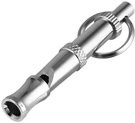 LOVIVER Hundepfeifen, Um Das Bellen zu Stoppen, Trasonic Silent Dog Whistle Einstellbare Frequenzen, Effektive Trainingsmethode, Whistle Dog Whistle für Rückr