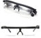 tintoke Einstellbare Fokus Lesebrille,Korrekturbrille Unisex-Brille,Unisex-Myopie-Brille für Männer und Damen
