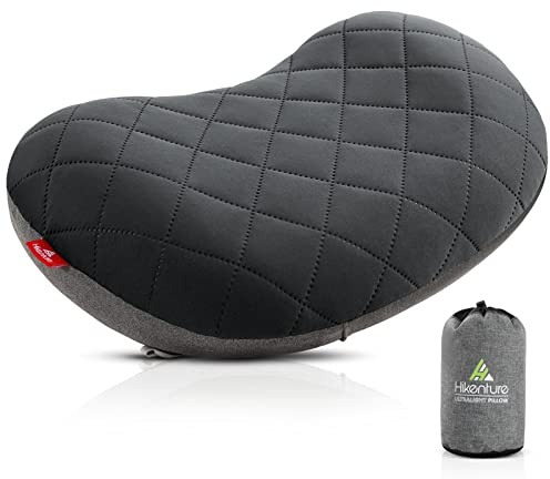 HIKENTURE Almohada hinchable con funda extraíble – Almohada de camping – almohada de viaje para camping – Almohada inflable A2