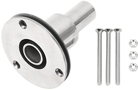 Lwuey Kit Tubo de Escape 24mm para Calentador Diésel, Acero Inoxidable 316, Funda Aislante Térmica con Tuercas y Pernos, Accesorio para Coche, Camión y Uso Marino