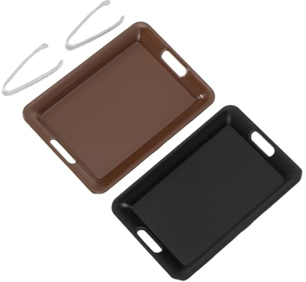 OATIPHO Accesorios De Cocina Miniatura 2 Juegos De Bandejas Pan Decoración Casa Muñecas 1/6 y 1/12 Escala