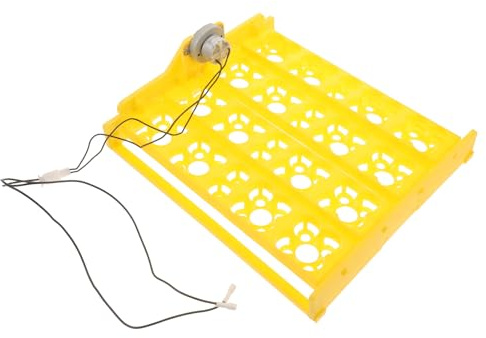 SEWACC Plateau Automatique de Retournement pour Incubateur à Œufs de Poule 16 Œufs Accessoire Multifonction Compatible Poulets Cailles et Oiseaux Matériel Solide pour Incubation