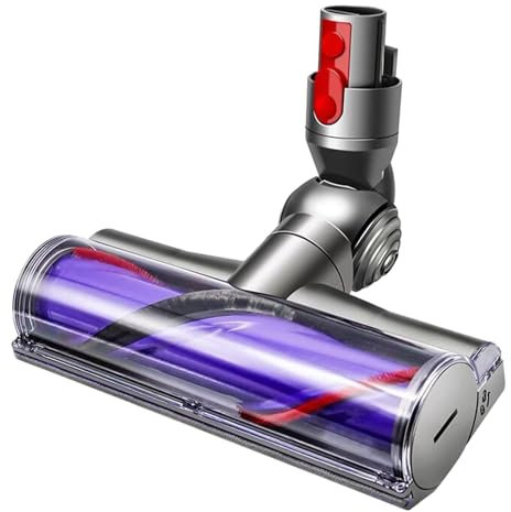 Motorised Brush Head for Dyson V7 V8 V10 V11 V15, Direct Drive Cleaner Head Replacement with Anti-Tangle, Vacuum Floor Tool Attachment for Carpet & Hard Floor Animal Absolute Motorhead SV10 SV12 SV14
