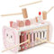 Joyreal Jeux Montessori - 4 en 1 Jouet en Bois, Motricité Bébé, Jeux Educatif avec Xylophone Bebe, Jeu Pêche, Jeu Marteau, Jouet d'Éveil Cadeau Anniversaire Fille Garcon