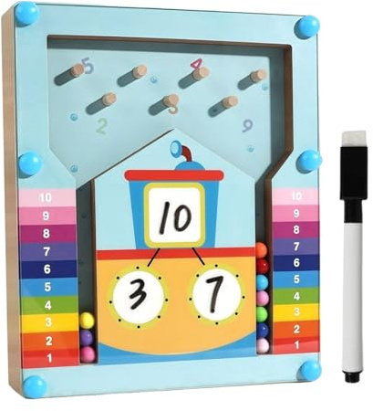 Rukjmqi Matematik Spel,Förskoleaktiviteter För Lärande - Pedagogiska | Byggblock Till 10 Leksaker För Klassrummet Resor