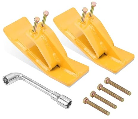 Tractor Bucket Protector Steel SKI Protector Locking Anti Skid Device for Gardens Farms