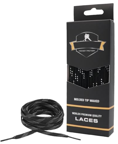 Generico pour Skate - Double Tressage, Hockey Ciré, Durable | Stabilité de la Prise en Fibre Haute Résistance, Revêtement Résistant à l'humidité Contrôle du Défilage