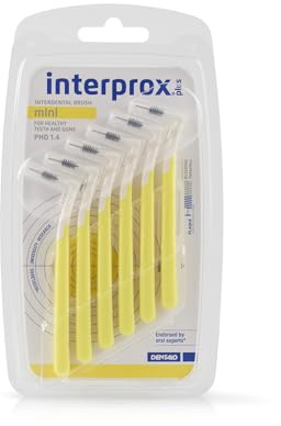 Interprox Plus Yellow 1.1mm Mini Interdental Brush