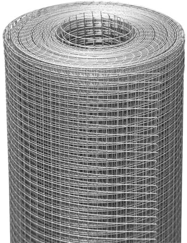 SEBOSS 36''x50' Hardware Cloth 1/2 inch 19 Gauge - Hot-dip Galvanized After Welding - Chicken Wire Fence Roll Galvanized Wire Mesh Roll Garden Fence Tree Guard Welded Wire Fencing