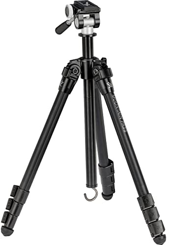 Vortex Optics Mountain Pass Tripod Kit - 2-Way Pan Head, 22 lb Max Load, Arca-Swiss Head Mount - Unlimited, Unconditional Warranty