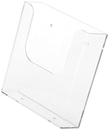 NUOBESTY Dokumentenorganisator Aus Transparentem Kunststoff Wand Montierter Aktenhalter Broschürenständer Für Büro