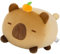 Mewaii Capybara Plüschkissen 20CM Weiches Kawaii Kuscheltier für Kinder,Niedliches Wasserschwein Plüschtier,Perfektes Kuschelkissen und Geschenk