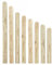 AZZAP Lärche Zaunlatten 90x20mm Lärchenholz Holzzaun Holz Zaun Brett Zaunbrett Gartenzaun Lärchenbrett 50-150cm (10, 60cm)