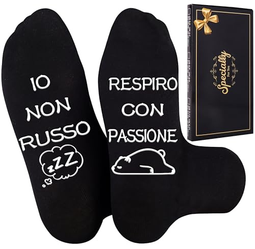 Merclix Regalo Uomo Natale Compleanno Calzini Uomo Divertenti Idee Regalo Papà Compleanno Regali Per Lui Fidanzato Anniversario Utile Festa Del Papà San Valentino