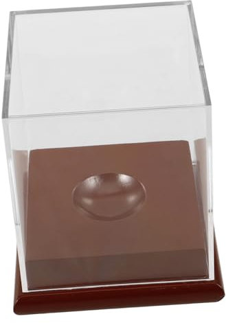 KOMBIUDA Baseball-vitrine Acryl-schaukasten Der Das Anzeigen Der Kleinen Größe Sammelt