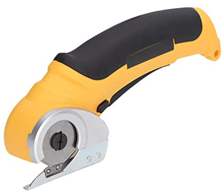 Electric Fabric Scissors, 240 RPM Cordless Cutter | ABS , 2000mAh USB, For Carpet Sponge Leather
