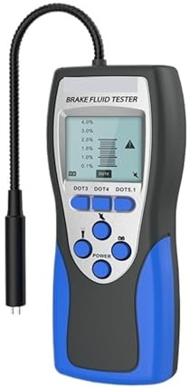 HPHPH Comprobador Liquido de Frenos, Probador De Aceite De Motor, Comprobación Automática De La Calidad del Aceite con Pantalla LED, Compatible con Comprobador De Líquido De Frenos