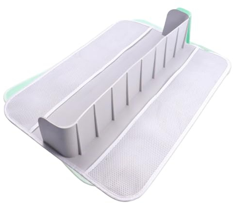 Generisch Zapatos de ducha plegables, pantalla de silicona suave, bloqueador de agua antisalpicaduras, tira de barrera de esquina para bañera, divisor de protección contra fugas para bañeras, baños