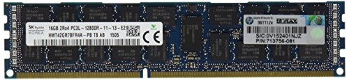 HP - DDR3L - 16 GB - DIMM 240-PIN - 1600 MHz / PC3L-12800 - CL11