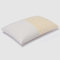 RAVENSBERGER Nackenstützkissen 60x40x12,5 cm Natur Latex-Kissen I Made IN Europe I 50% Naturkautschuk Anti-Allergisch Baumwoll-Bezug Atmungsaktiv I Seitenschläferkissen ergonomisches Schlafkissen