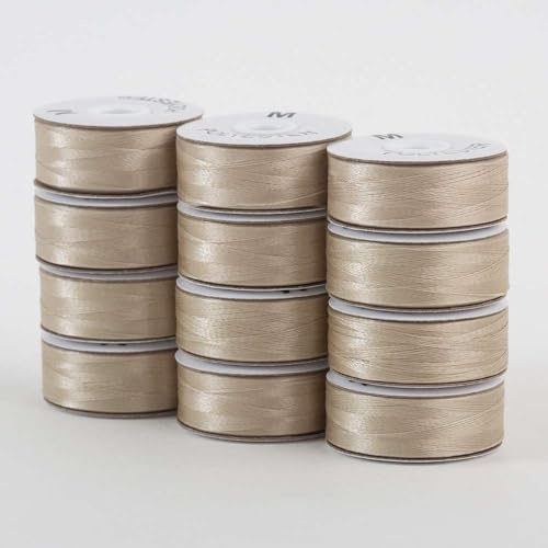 SuperBobs Polyester Bobbin 12pk M-Style Statue