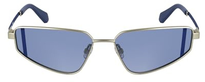 CALVIN KLEIN JEANS Brille Größe 57 mm Matte Light Gold Eye Size: 57 Bridge: 15