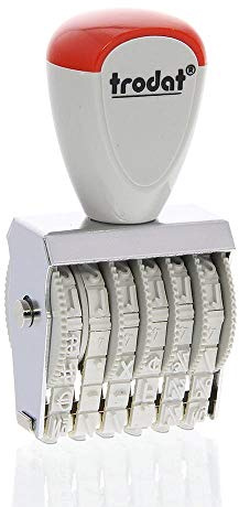Trodat Dialer Druckplatte separatem 1546.0 Stempel weiß