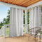 TOWN & COUNTRY BASICS Exclusive Home Curtains GT Cabana Ösenvorhang, 1 Paar, Textil, Wolkengrau, 54x84, 2