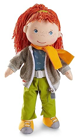 HABA - Bambola Soley - 30 cm - Tessuto morbido - Lavabile - Bambino - Bambino - Nascita - 18 Mesi - 306949