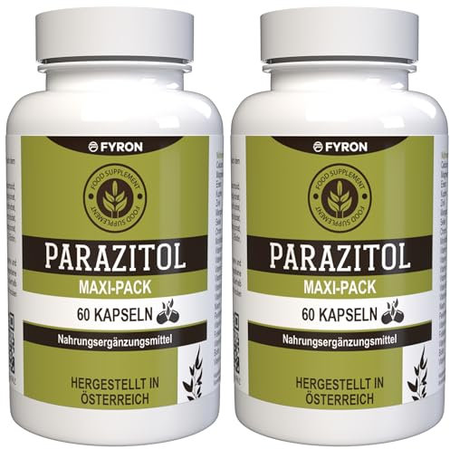 Parazitol - 120 cápsulas (2 x 60 cápsulas) - Pack de 2