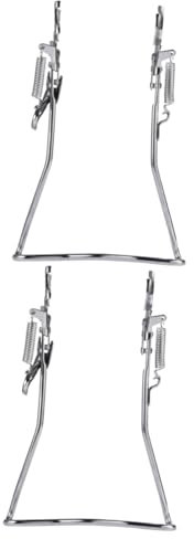 2st Fahrradständer Doppeltes Fahrrad Zweibeinständer Parkregal Ständer Für Erwachsenenrad Kinderständer Tandemfahrräder Fahrrad Lagerregal Ständer Reparieren Parken Parkbügel Eisen OSALADI