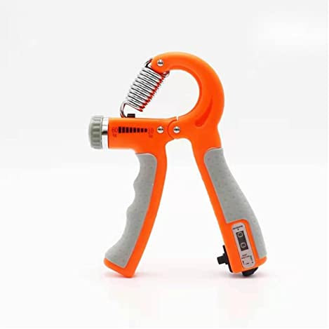 Digitales Kraftmessgerät Verstellbare schwere Gripper -Fitness for Hände Griff Handgelenkstraining Erhöhen Sie Kraft Federfinger Prise Carpal Expander Langlebiges Gehäusematerial(P1)