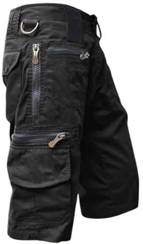Cargo Combat shorts för män UK bomull kamouflageshorts med flera fickor arbetskläder för taktisk, militär, jakt, klättring