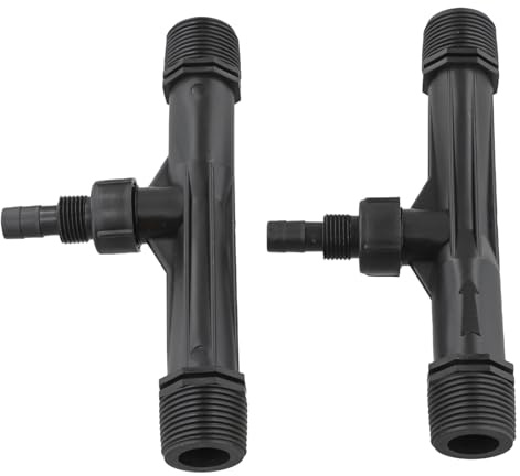 UTTASU Venturi - Iniettori per fertilizzante e irrigazione da giardino, 2,5 cm, 2 pezzi