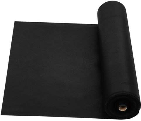 Garvee Malla Antihierbas de Jardín de Alta Resistencia, Geotextil No Tejido Permeable para Control de Malezas y Paisajismo, Tela Protectora de Suelo Duradera y Fácil de Instalar, 1,8oz （1.22m x 30.5m）