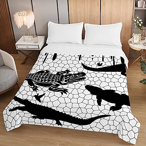 Oduo Colcha Bouti Cama de Verano, Microfibra Cubrecama Multiusos Suave para Cama de Matrimonio, Lavable Acolchada Edredón Ligero Manta para Todas Las Estaciones (Ladrillo Agrietado,100x150cm)