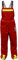 SWS Forst GmbH Schnittschutzlatzhose Forsthose Forstlatzhose rot/gelb SSK1 (54)
