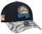 New Era Los Angeles Chargers NFL Salute to Service 2022 Black 9Forty Snapback Cap - One-Size