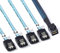 ADCAUDX 2Pack Mini SAS to SATA Cable: 0.5M SFF-8643 to SATA Forward Breakout Mini SAS HD SFF 8643 Controller to Hard Drive Cable (1.6FT)